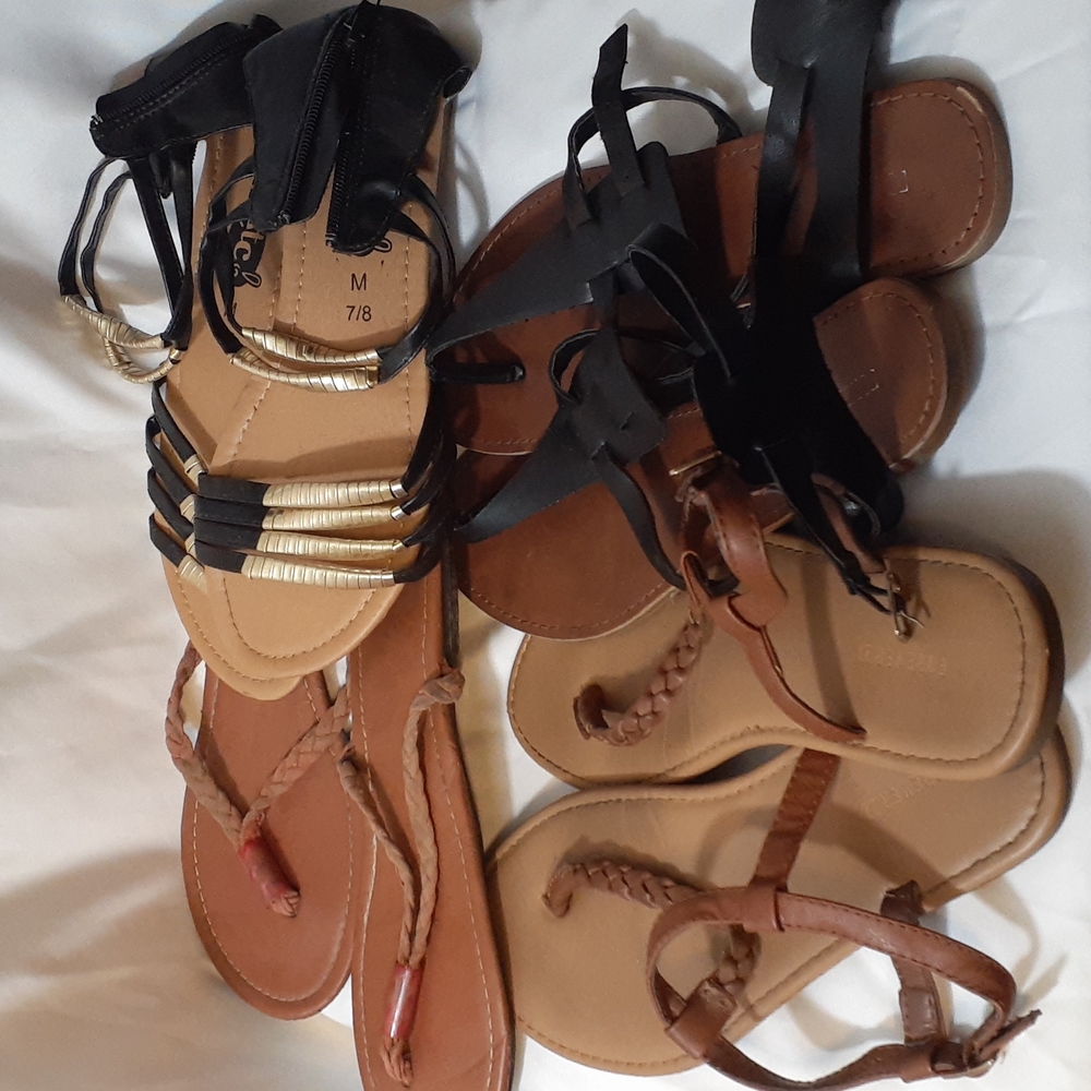 Bundle of Forever 21 Sandals Size 7